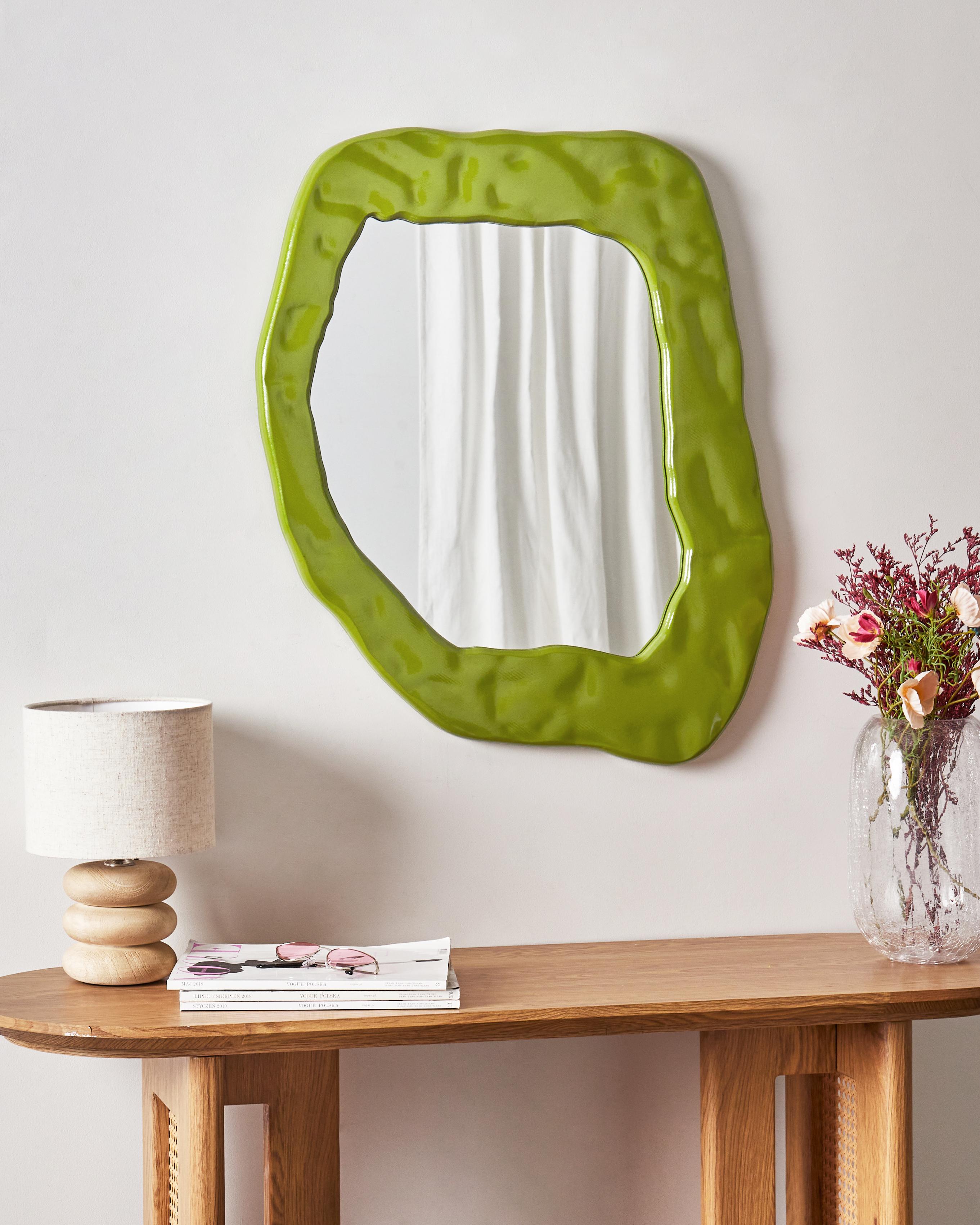 Wall Mirror MARTYRE 57 cm 74 cm Green
