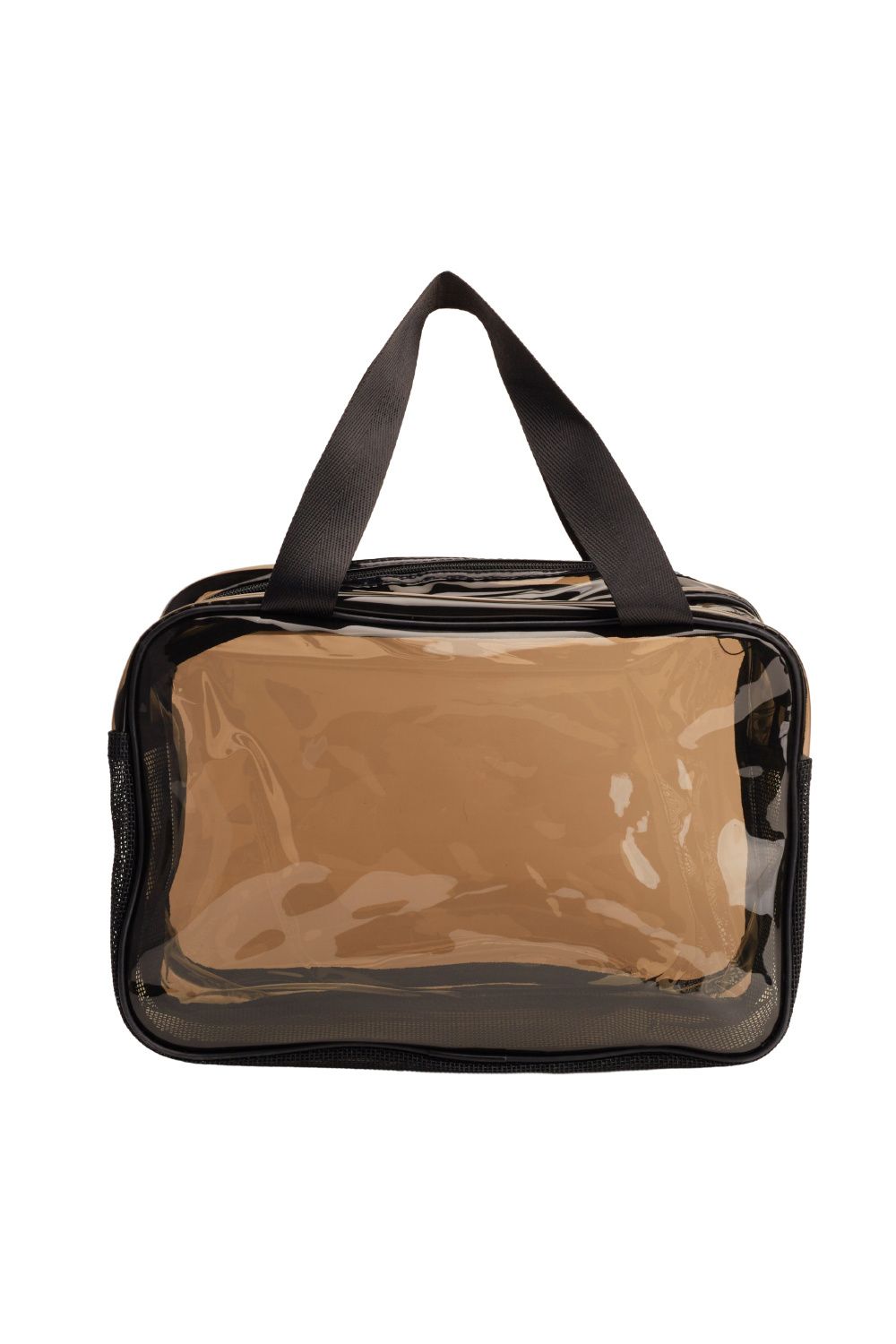 Living and Home Dry/Wet Separation Transparent Travel Makeup Bag