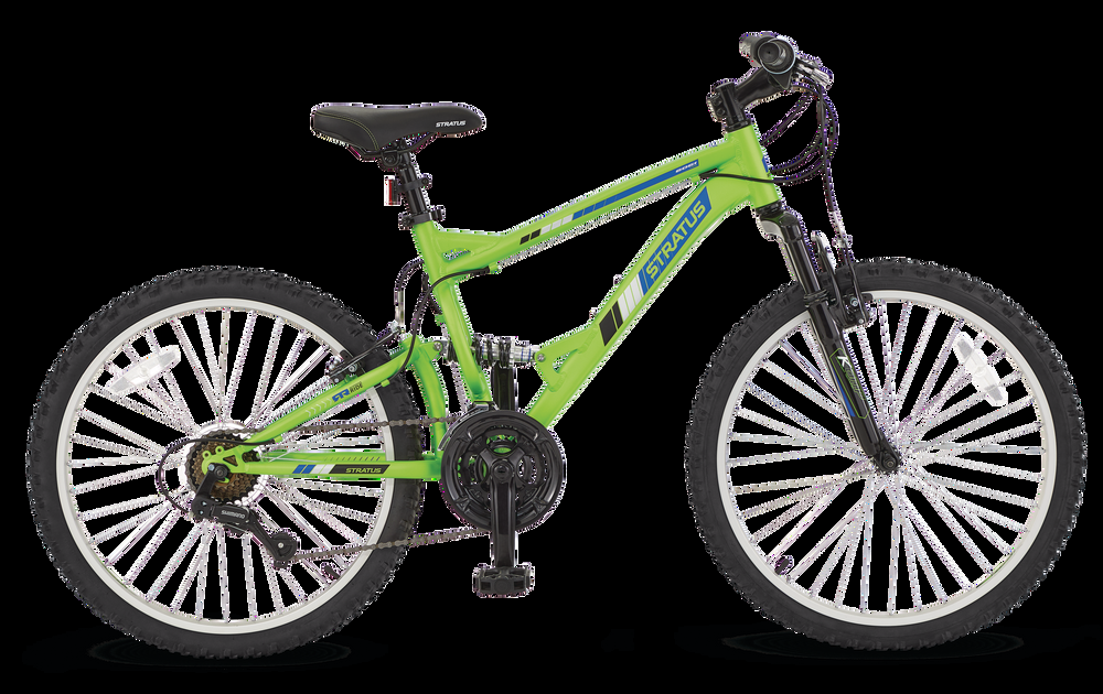 Stratus Richter Adult Bike, 21-Speed, 24-in, Adult/Youth Bike, Green