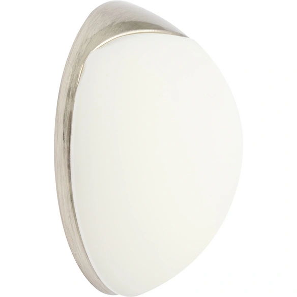 Wandtürstopper »SOG WALL«, silberfarben/weiss, Metall/Gummi