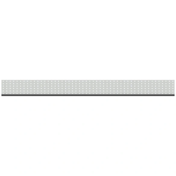 Dekorprofil, BxHxT: 178 x 30 x 0,15 cm, für System Zaun, System WPC und System Alu