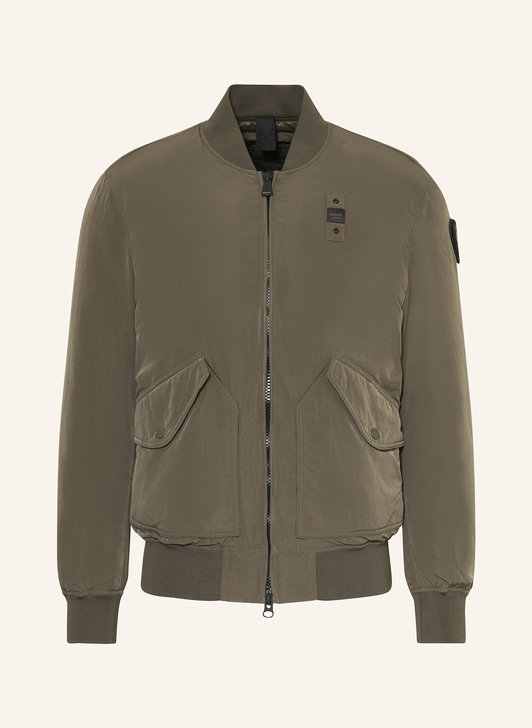 Blauer Blouson ARGUS mit DUPONT™ SORONA®-Isolierung