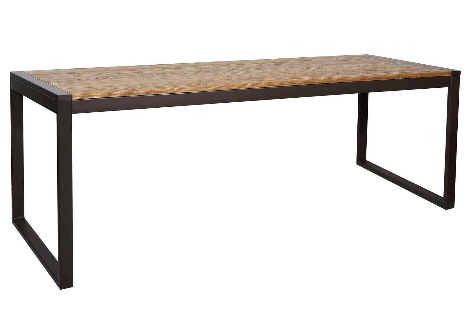 NEVADA - Table repas 180 cm bois massif clair