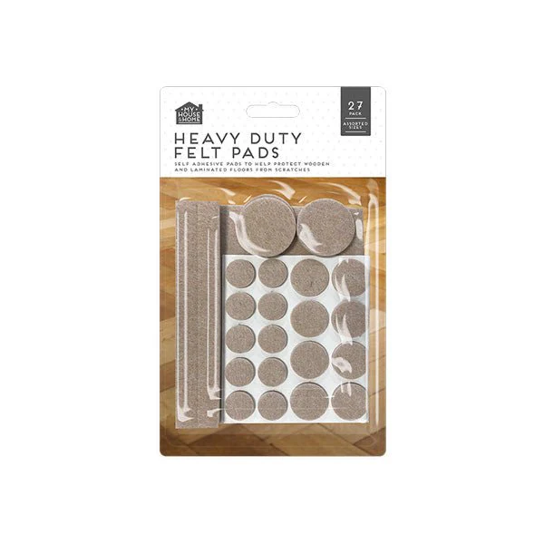 Heavy Duty Felt Pads 27 Pack