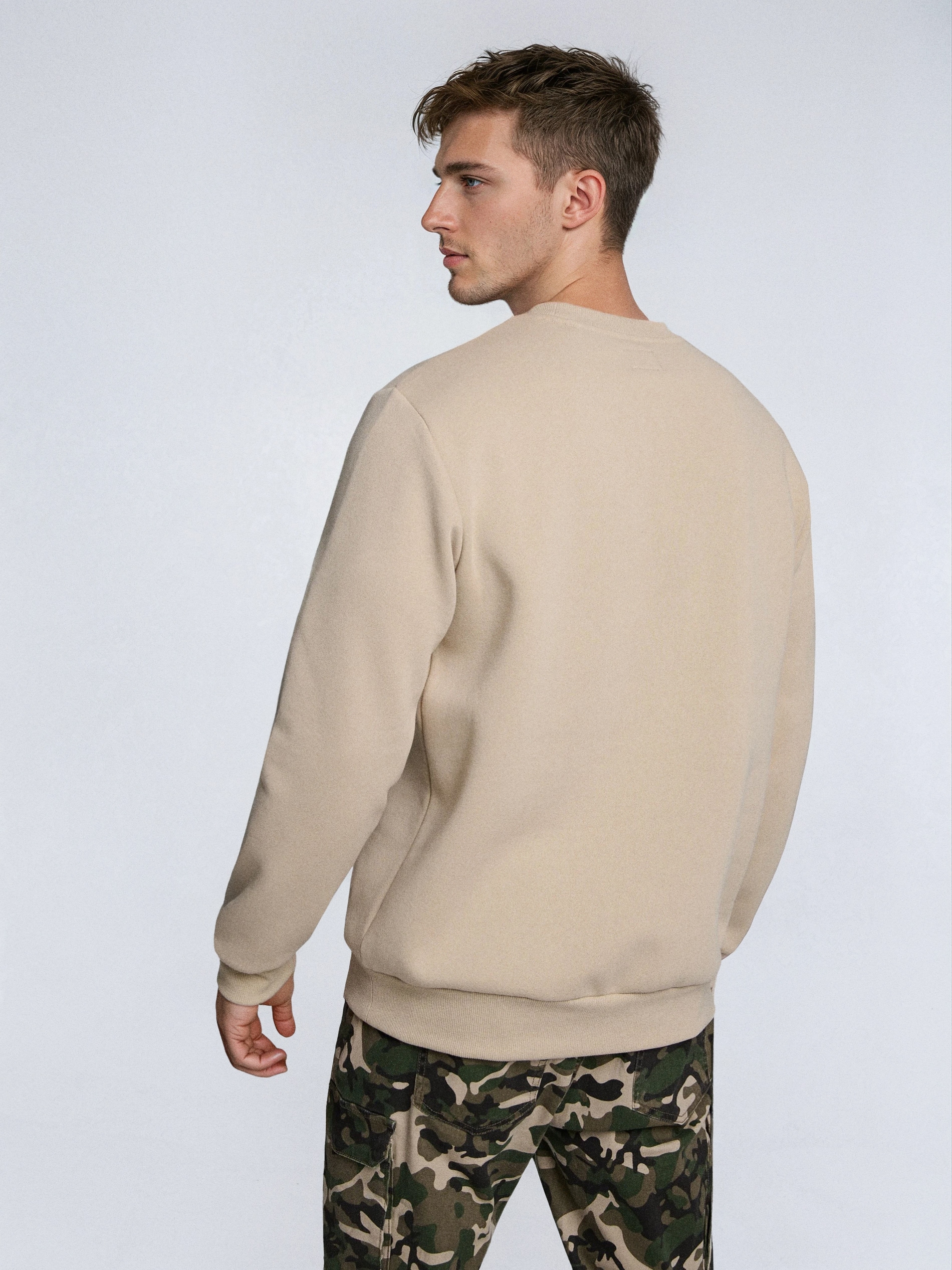 Bluza crewneck z napisem