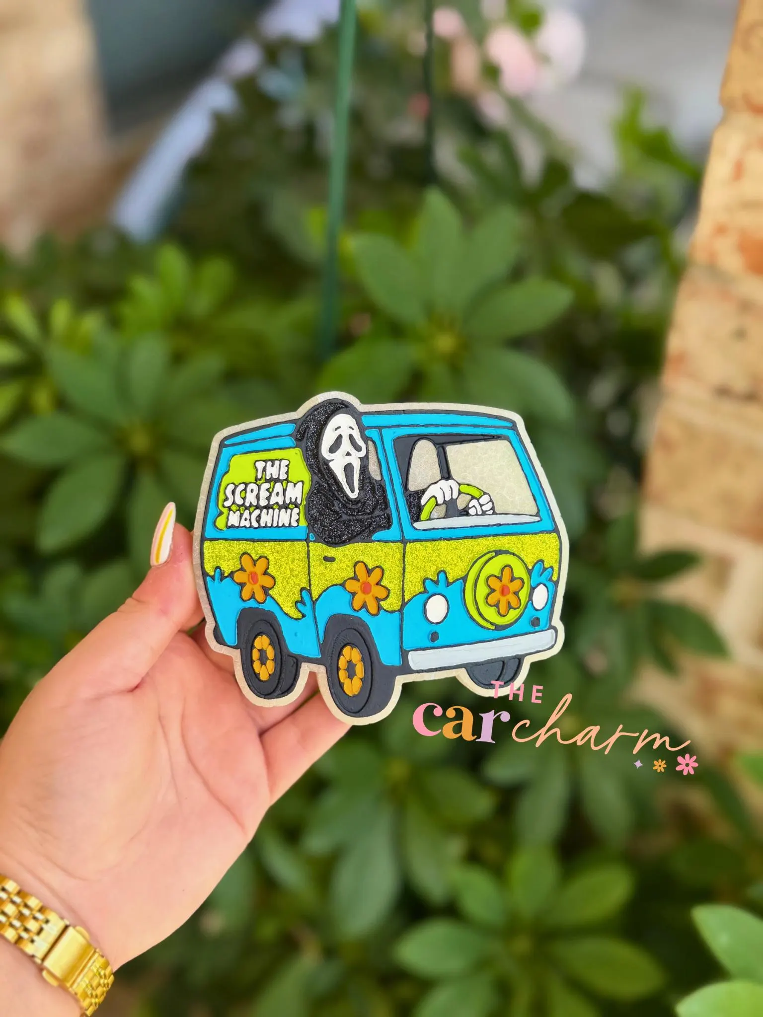 Car Freshie | Halloween Freshie | Freshy | Car Air Freshener | Car Accessory | Scream Machine Freshie