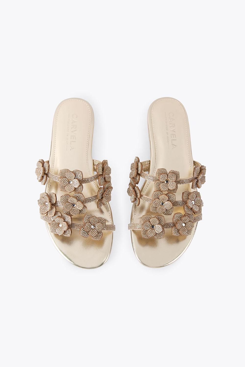 Carvela Petalo Flat Sandal' Fabric Sandals