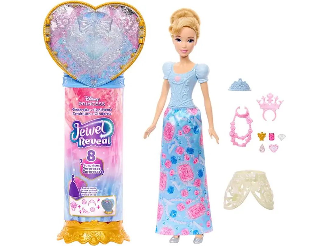 Puppe 10-teilig Disney Princess