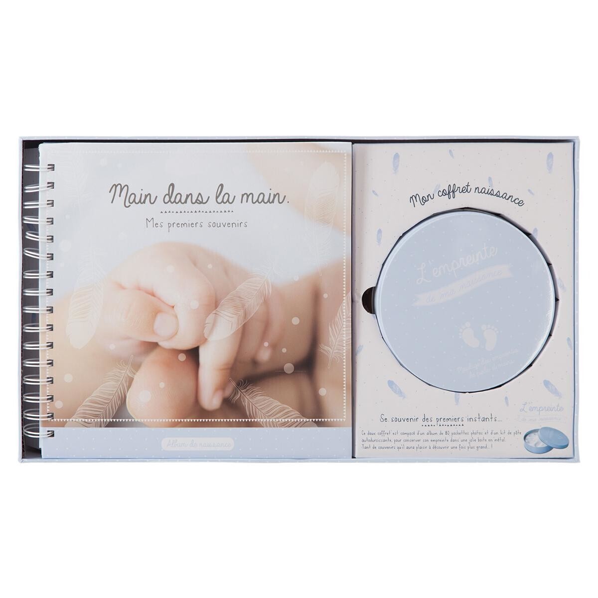 Box "Empreinte", photo album 40x23 cm