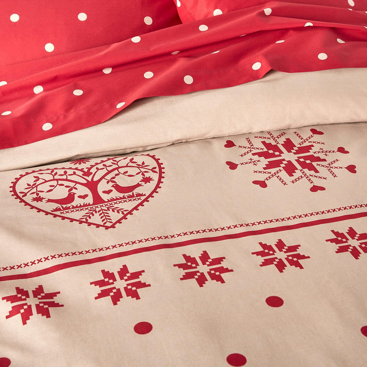 Housse de couette pur coton, Edelweiss