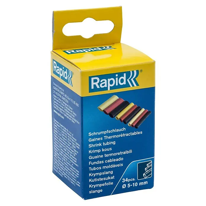 KRYMPESLANGESETT RAPID 5-10MM 34STK/PK