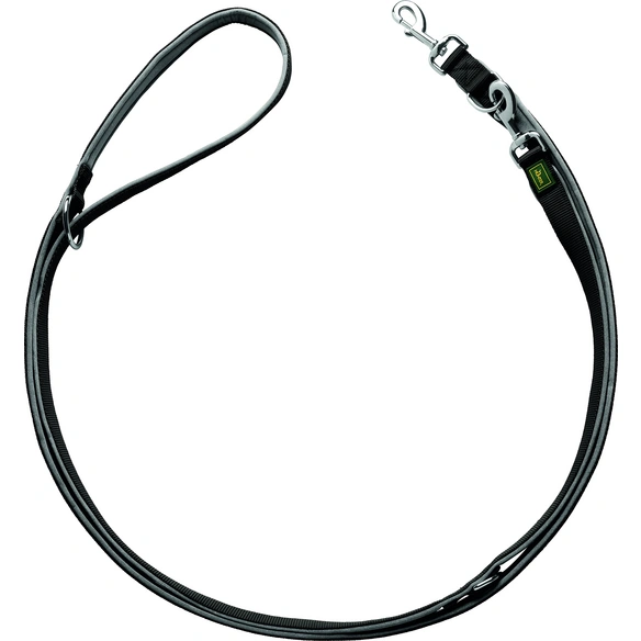 Führleine, Gr. 300 cm, schwarz/grau