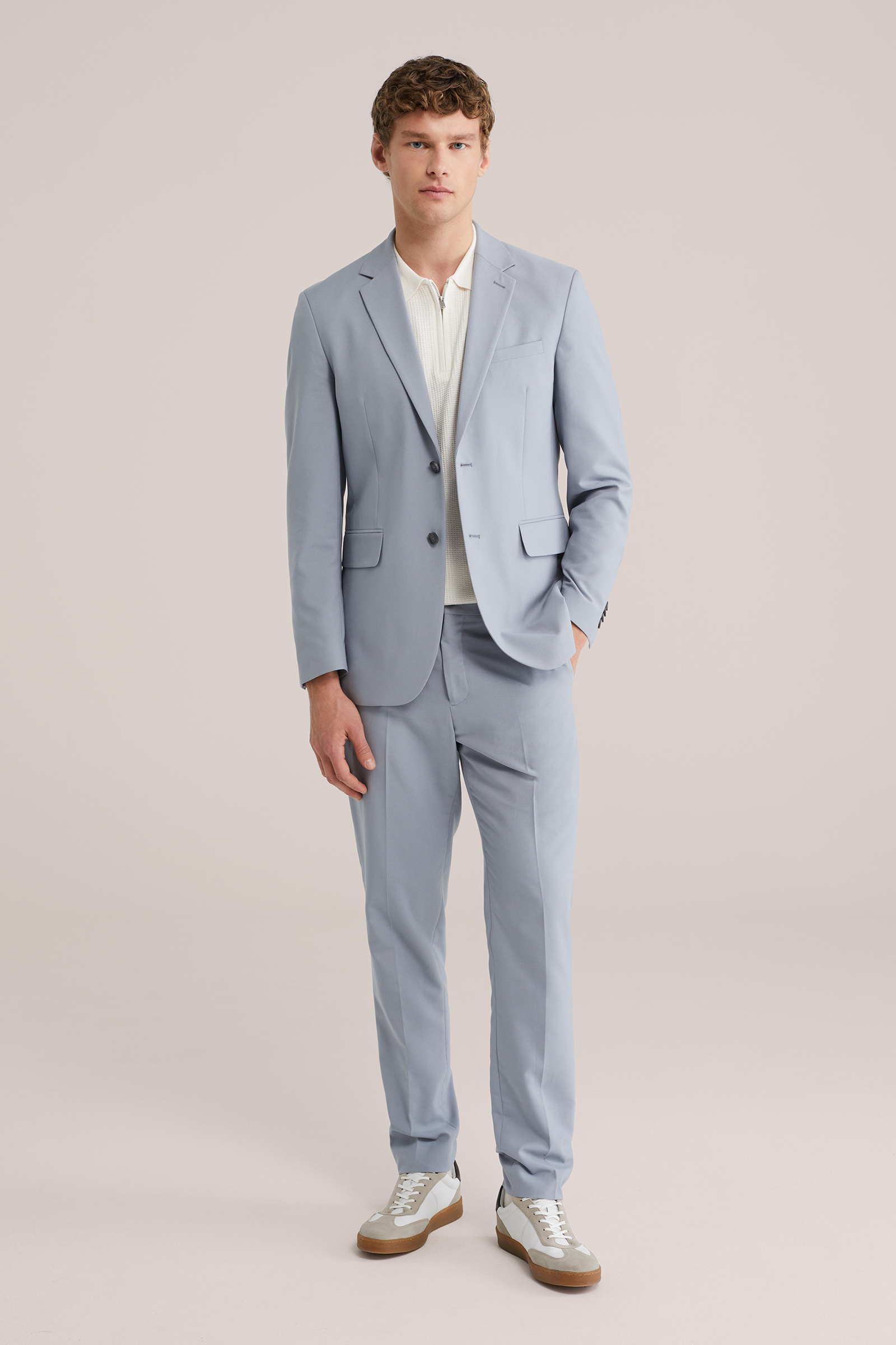 Heren slim fit blazer