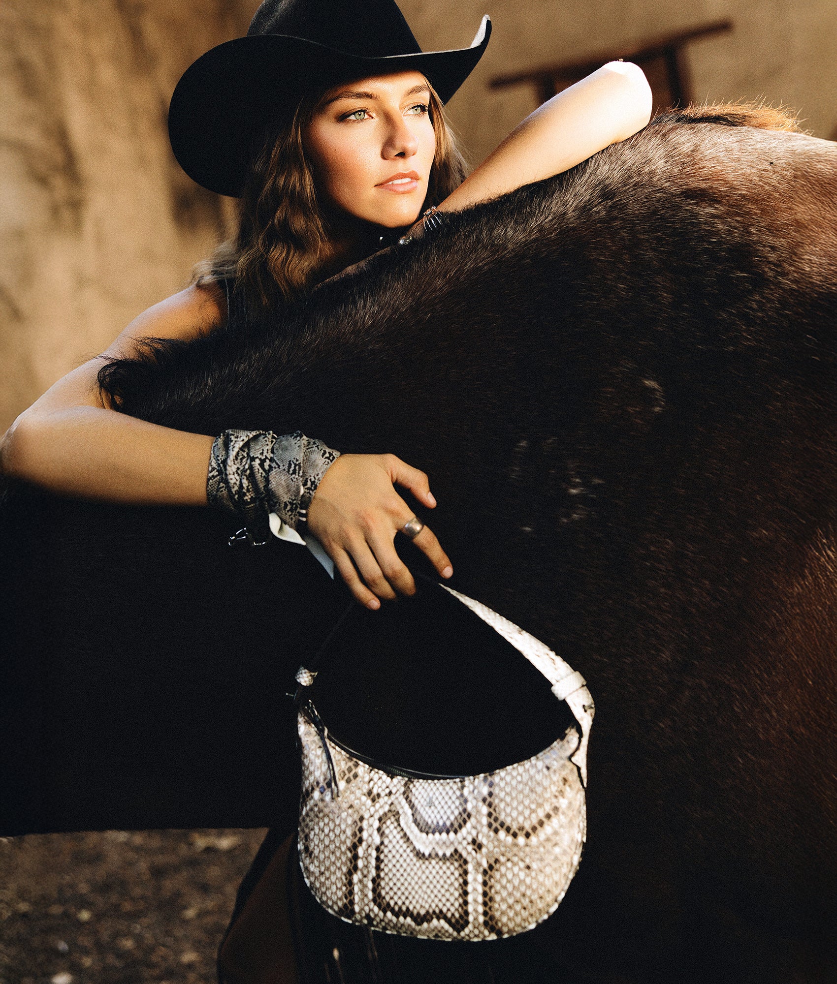 Mini Heidi Hobo Bag - Natural