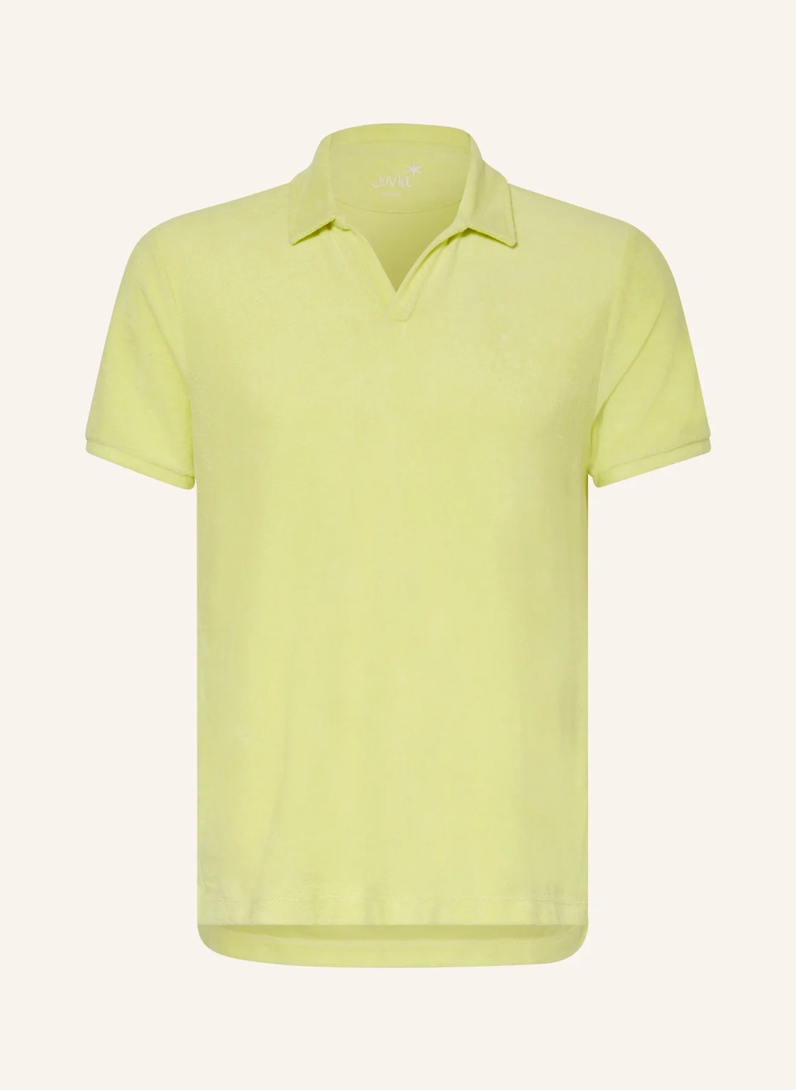 Juvia Frottee-Poloshirt