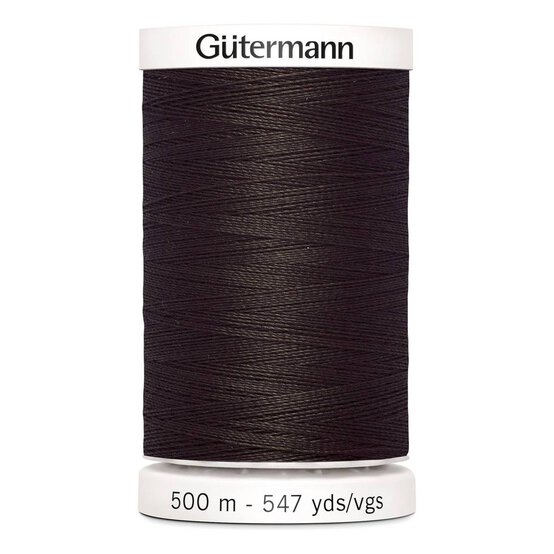Gutermann Brown Sew All Thread 500m (696)