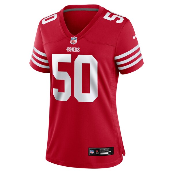 Khalil Davis San Francisco 49ers Nike Women's Team Game Jersey -  Scarlet
