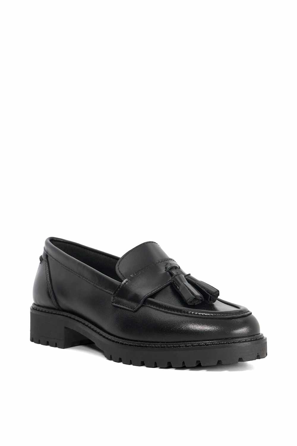 Dune London Wide Fit 'Gracelyn' Leather Loafers
