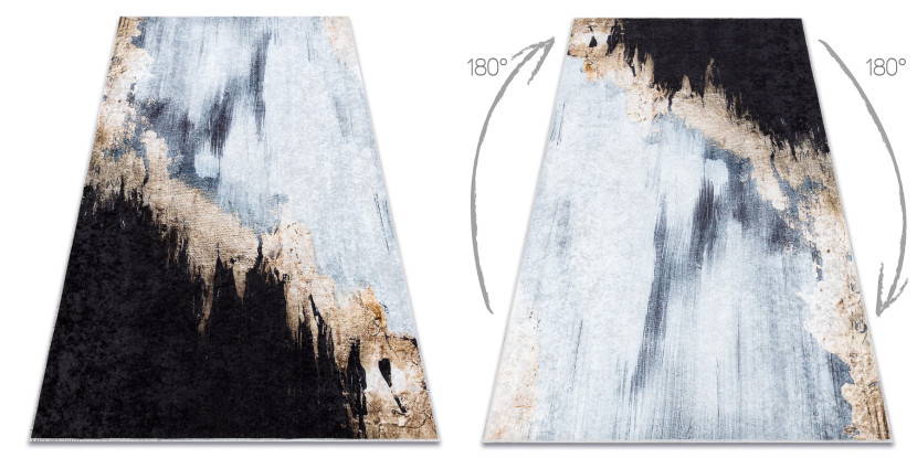 Dywan do prania MIRO 51573.802 Abstrakcja antypoślizgowy - 120x170 cm