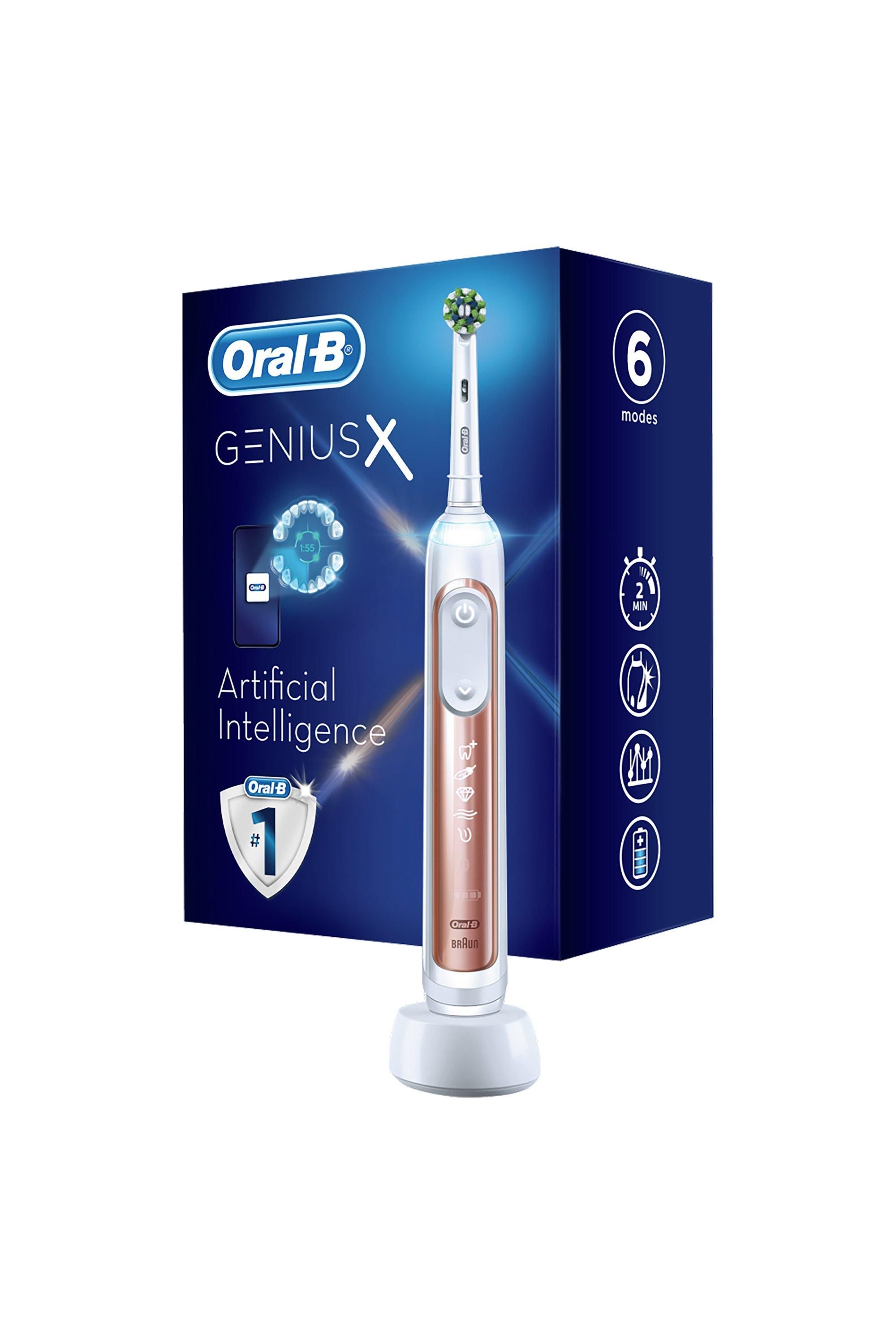 Oral B Genius X Toothbrush Rose Gold