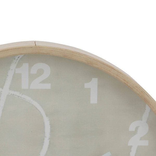 Horloge Greta marron D38cm - Atmosphera
