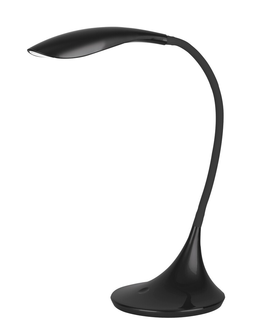 Lampka biurkowaDominic czarna LED 5.3W Ciepła biel wys:52cm Rabalux