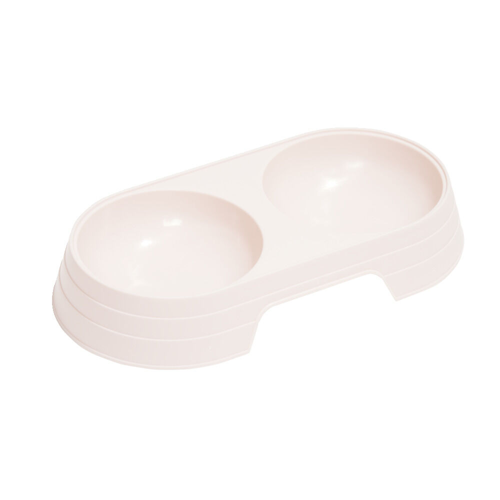 Gamelle double pour animaux - 2 coloris