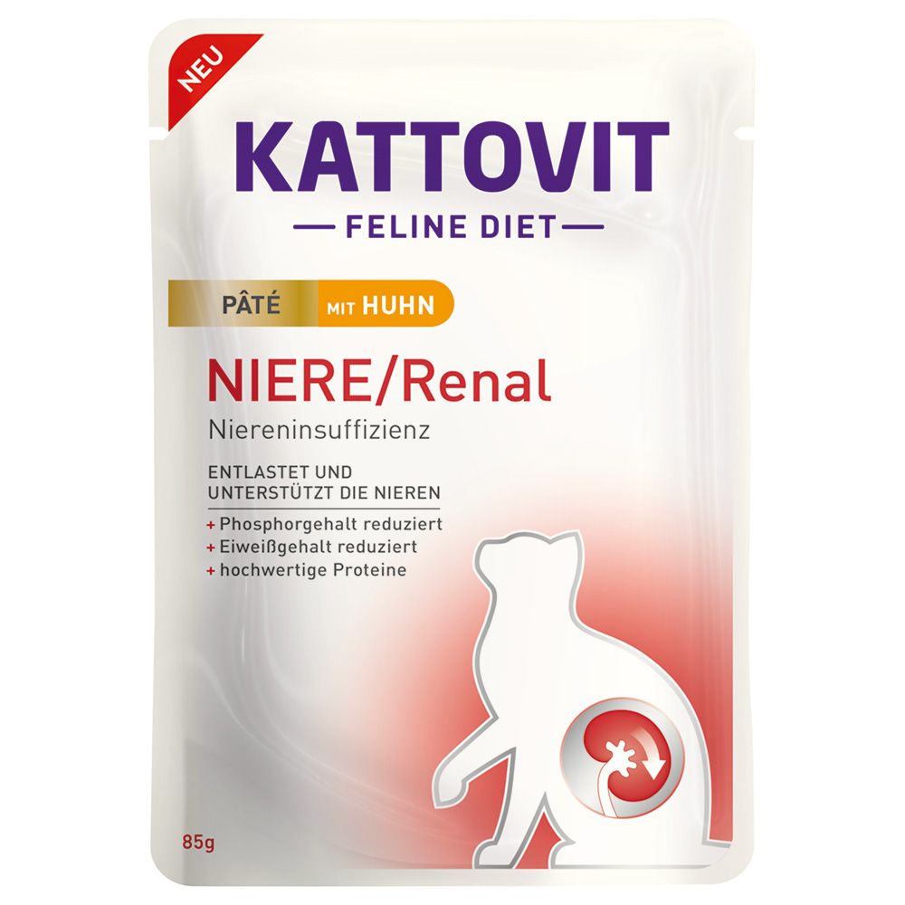 Kattovit Kidney/Renal Paté 10 x 85g
