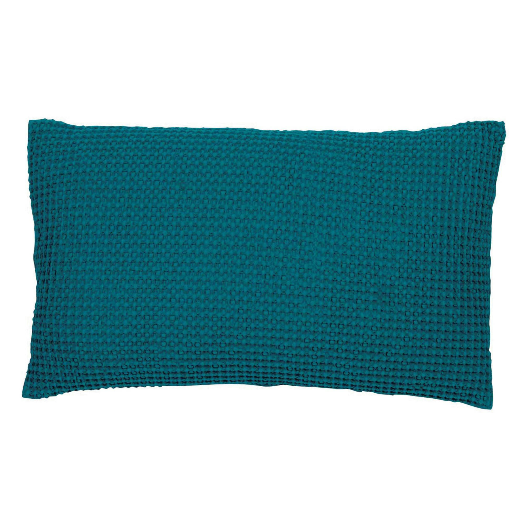 MAIA - Coussin  en coton topaze 30 x 50