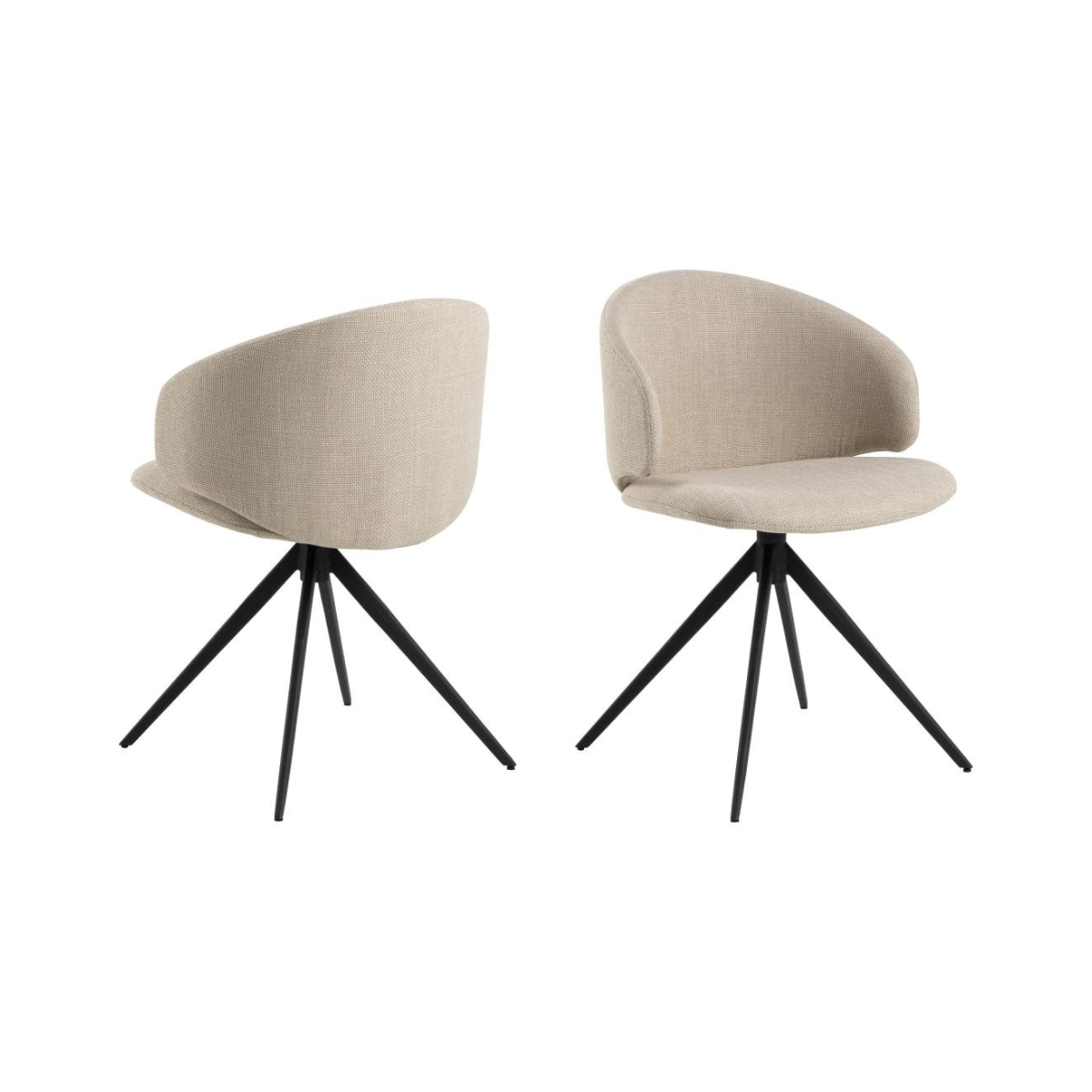 Rebellenclub Eetkamerstoel Malawi - Beige