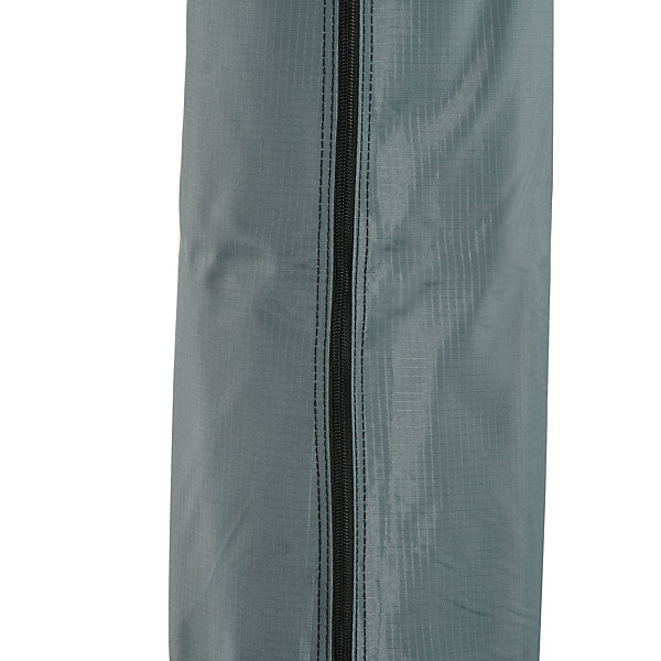 Housse de Parasol avec Fermeture à Glissière, 178x25/35 cm, Gris, pour Protection