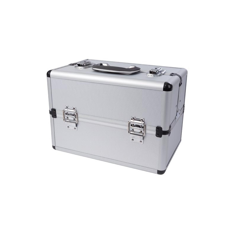 Valise en aluminium 36 x 22 x 25 cm PEREL