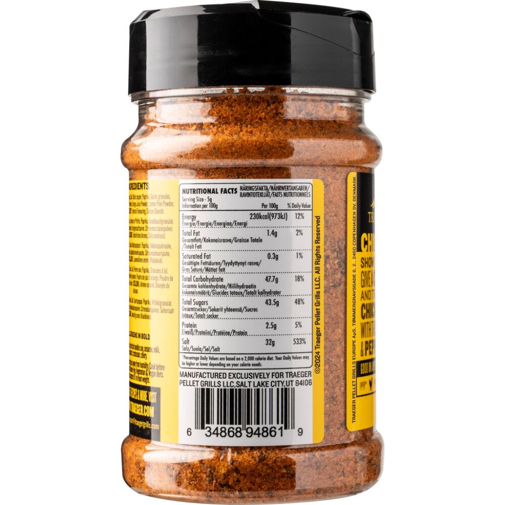 RUB/KRYDDER TRAEGER CHICKEN 200G