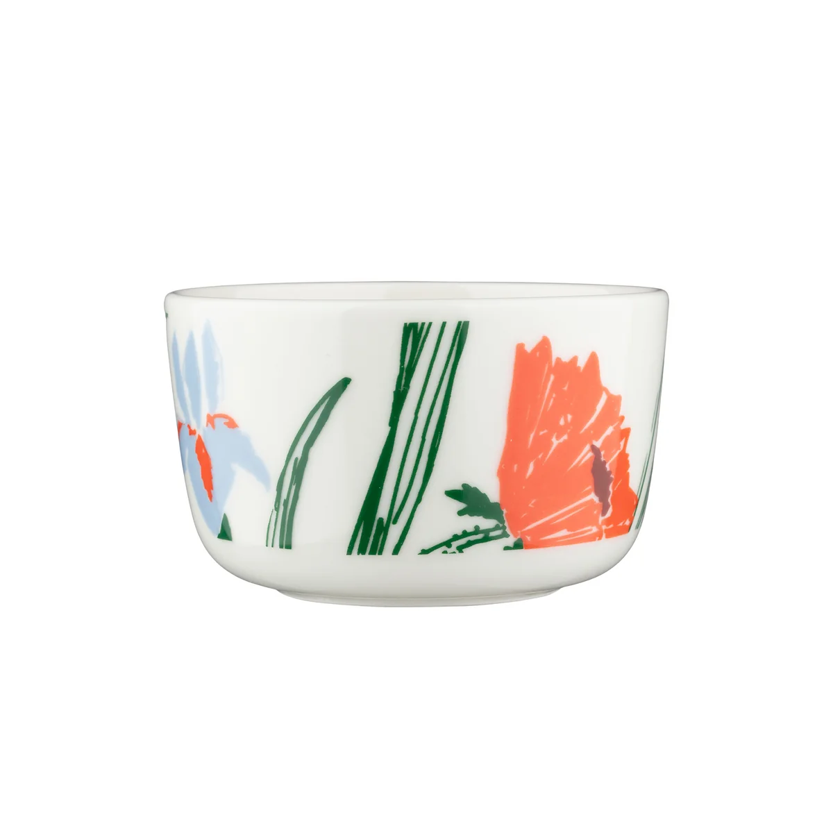 Marimekko - Oiva Puutarhakutsut Schale, 250 ml, weiß / grün / orange