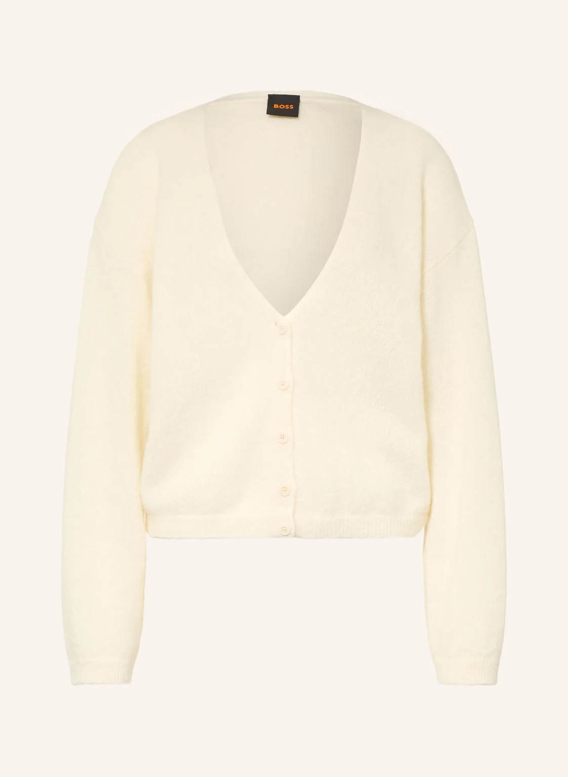 BOSS Strickjacke FARANO mit Alpaka
