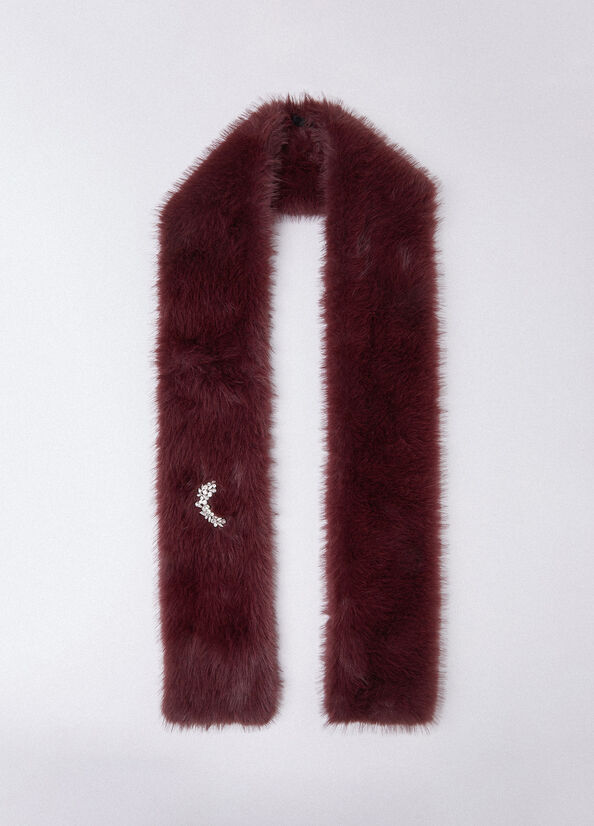 Stola con spilla gioiello