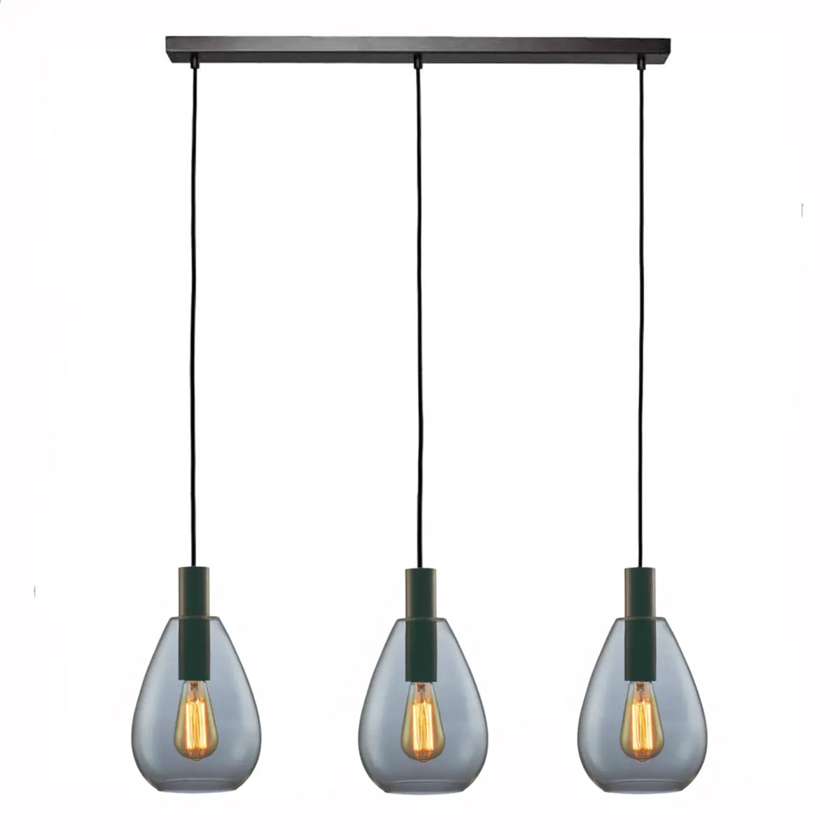 Freelight hanglamp Dorato - 3 lichts - 110 x 150  cm - zwart