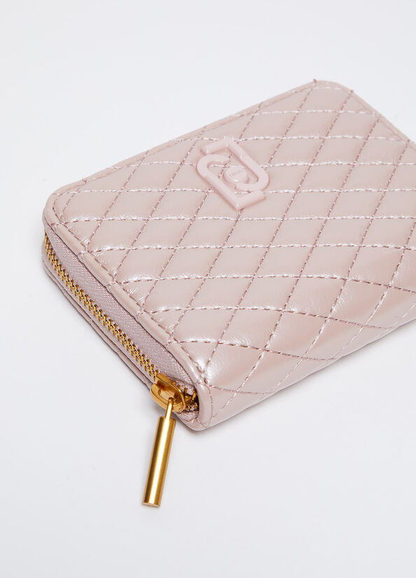 Portafoglio piccolo matelass&eacute;