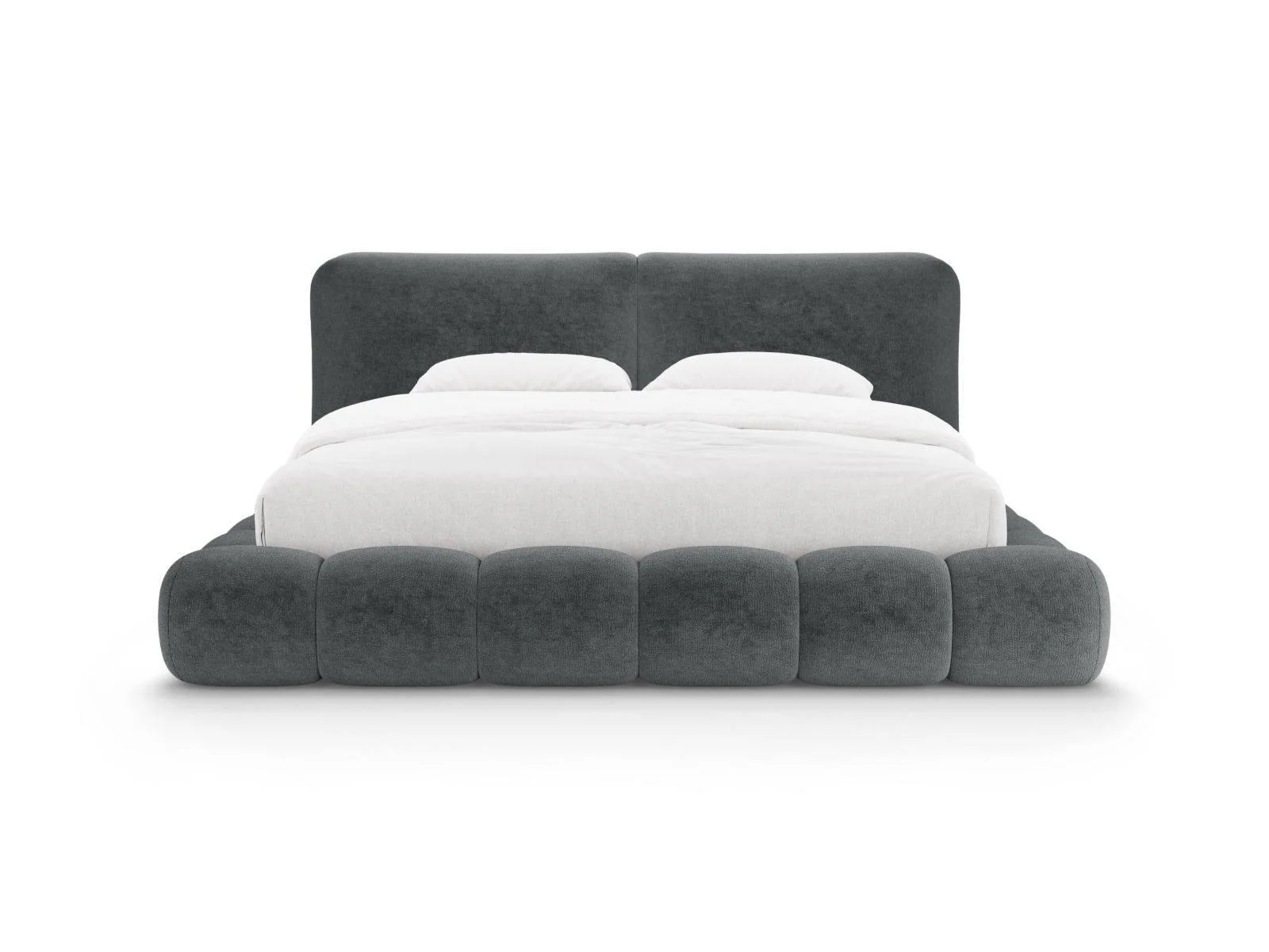 Bedframe Solange chenille 180 x 200 met opbergruimte
