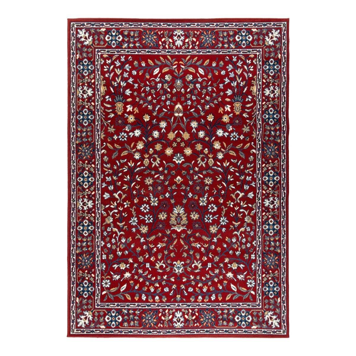 Interieur05 vloerkleed Nazly- rood/blauw - 160 x 230 cm