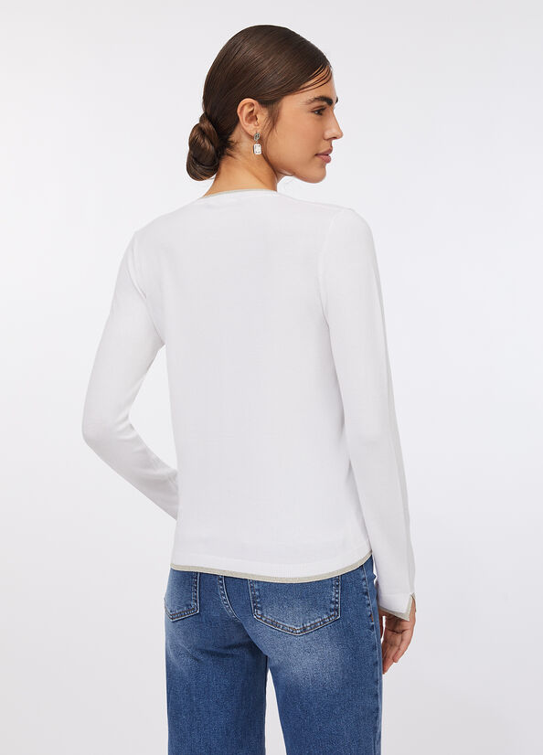Maglia con scollo a V