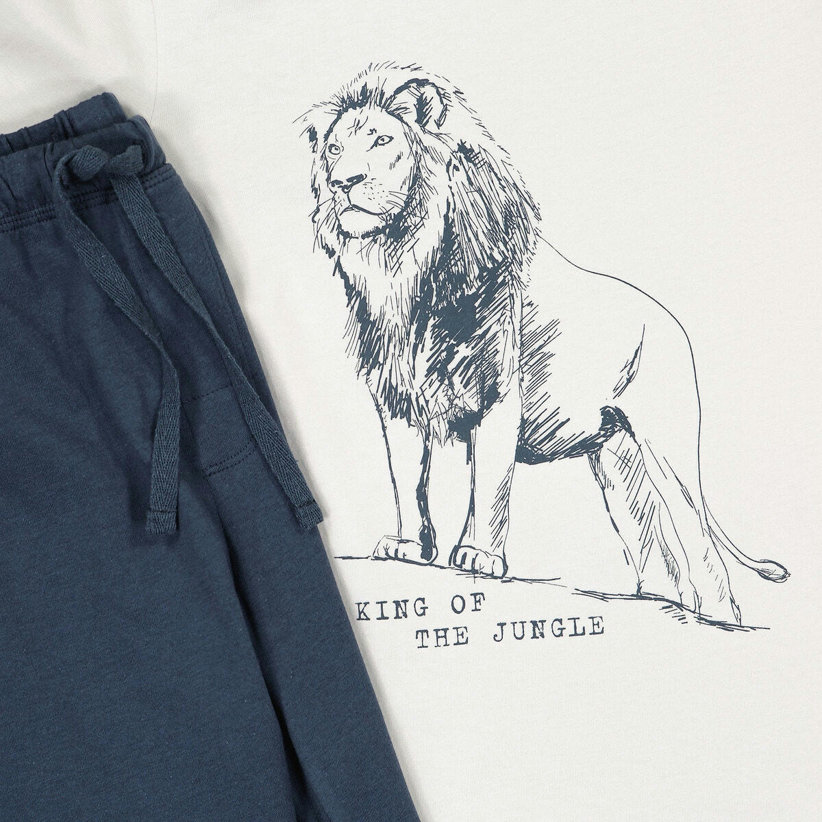 Lot de 2 pyjamas imprimés animaliers