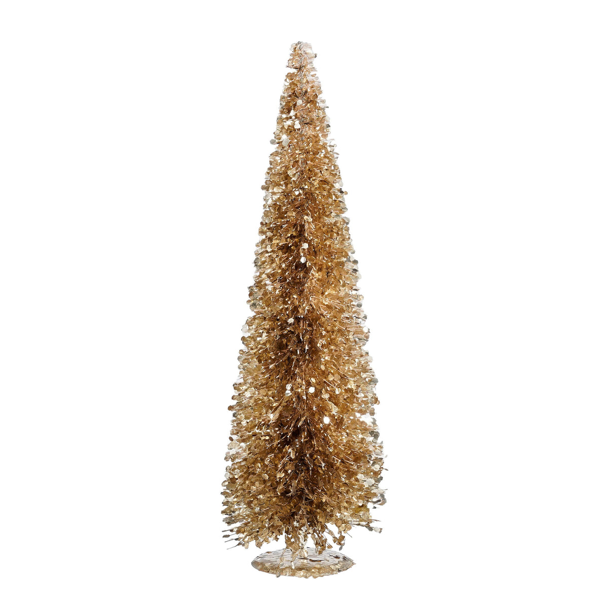 Mica Decorations Decoratie boom champagne - h60xd19cm