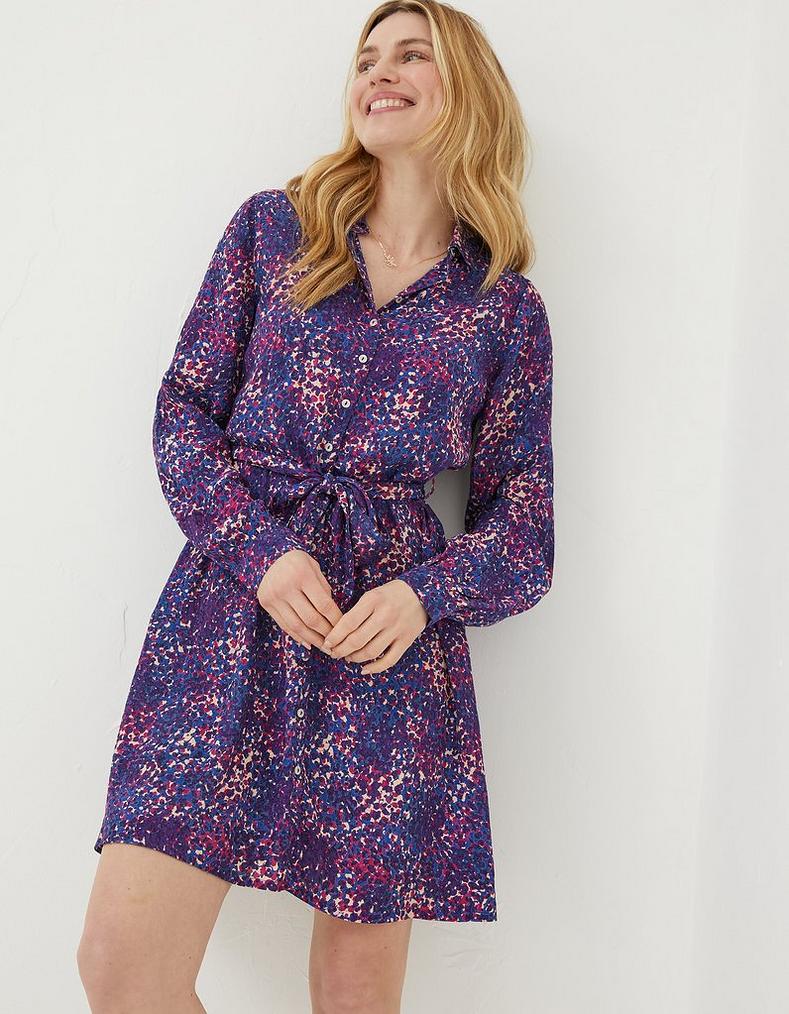Charlie Spot Shirt Dress