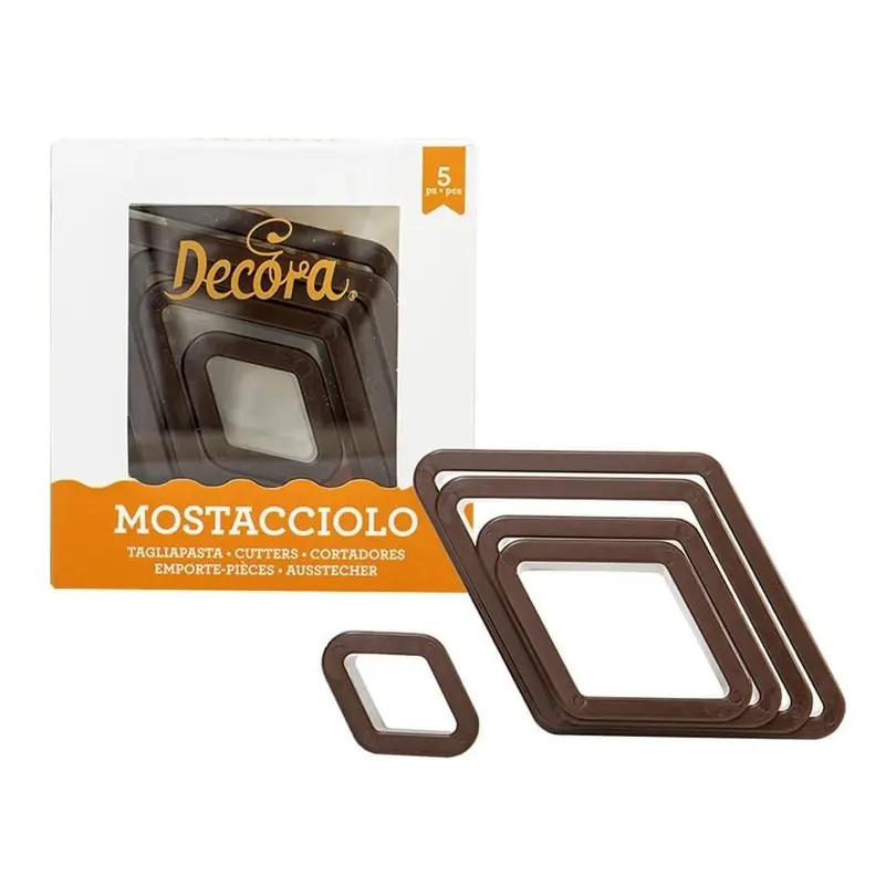 Ausstecher 5er-Set Decora