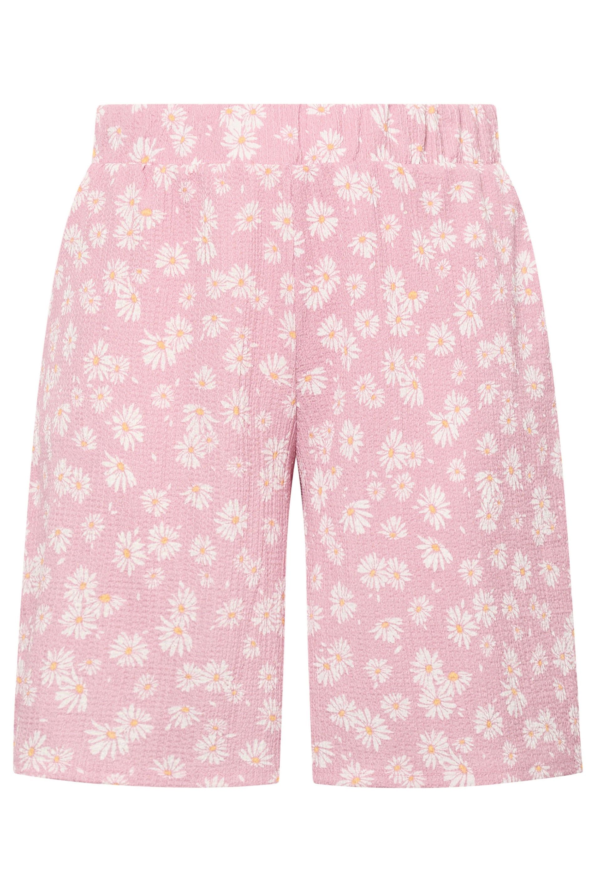 Yours Daisy Jersey Shorts