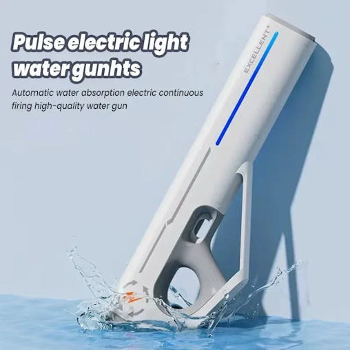 NNEOBA Super Powerful Automatic Water Gun Toy with LED Lights