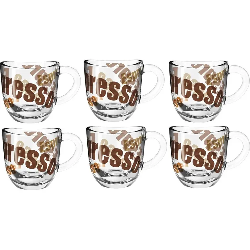 Espressotasse 6er-Set Napoli