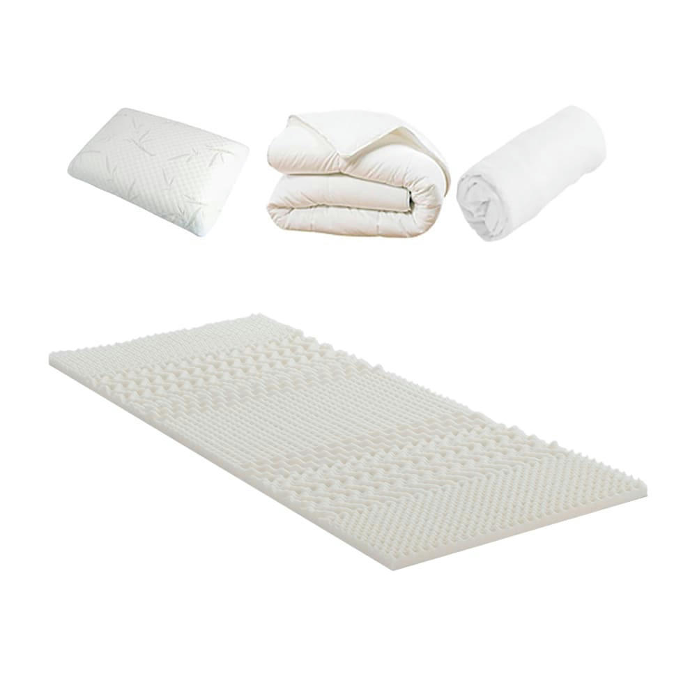 ACCESSOIRES - Pack Surmatelas + Alèse + Couette + Oreiller 90x190