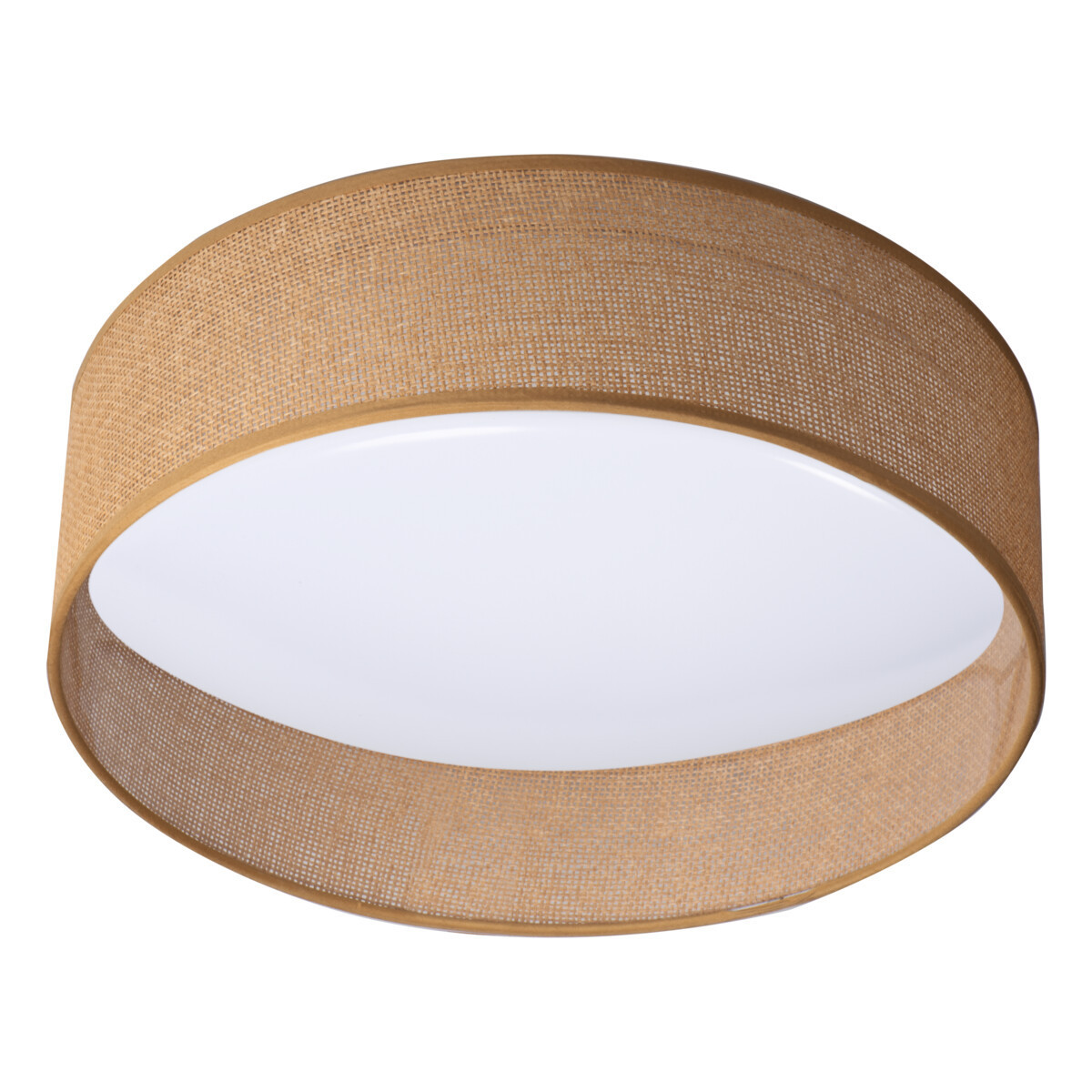 Plafon Rifaokrągły brązowo-biały LED 1x17.5W 40cm 1450lm IP20 Kanlux